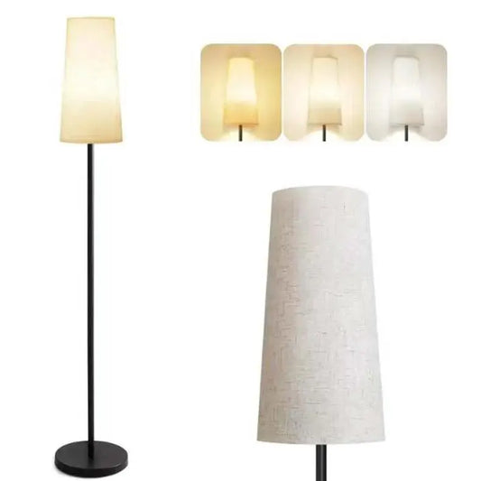 Modern Minimalist Floor Lamp | 3-Color LED Standing Light with Foot Switch by TED