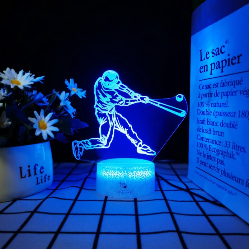 3D LED Sports Night Light Table Lamp - Cherished Harbor Gifts
