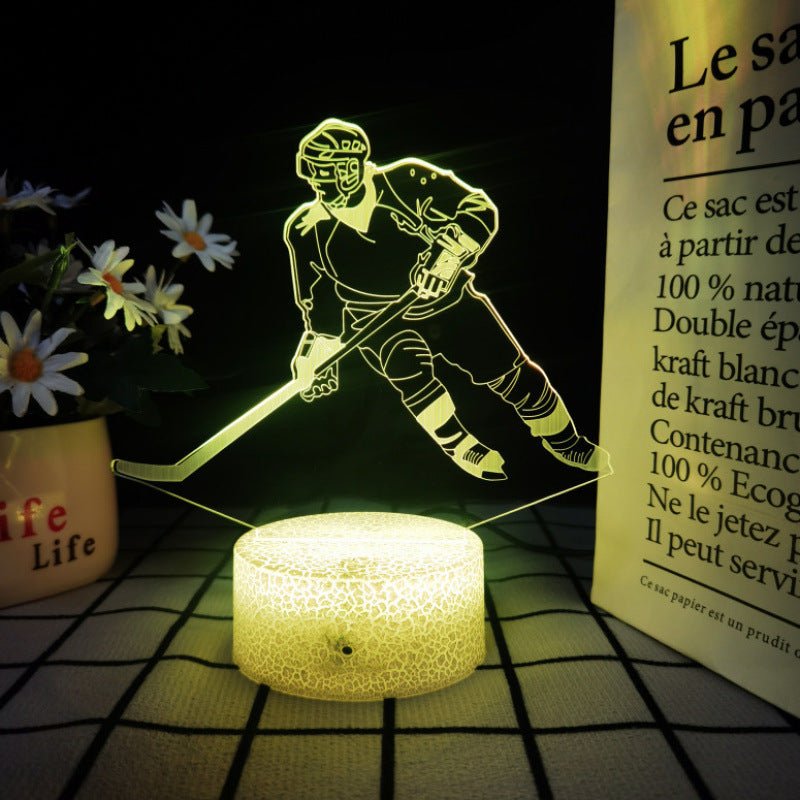 3D LED Sports Night Light Table Lamp - Cherished Harbor Gifts