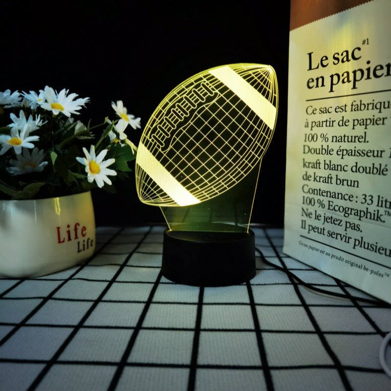 3D LED Sports Night Light Table Lamp - Cherished Harbor Gifts