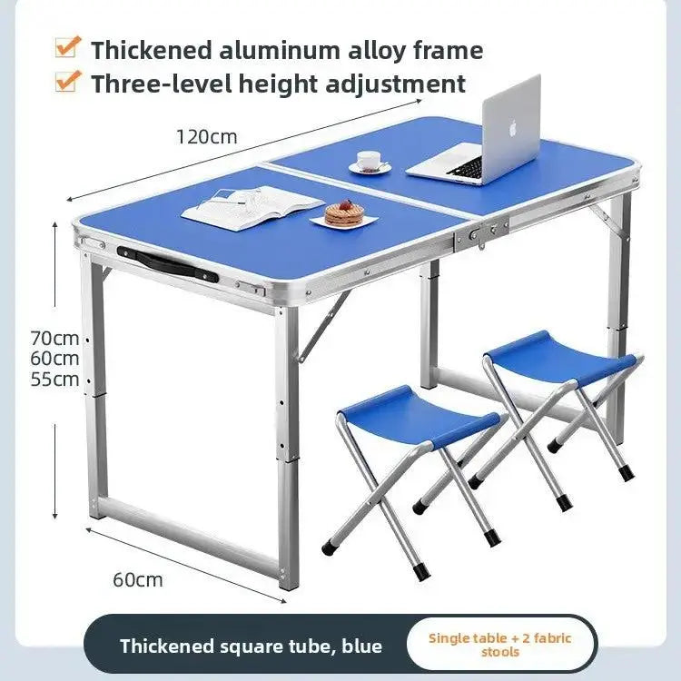 Small folding dining table and chairs by TED