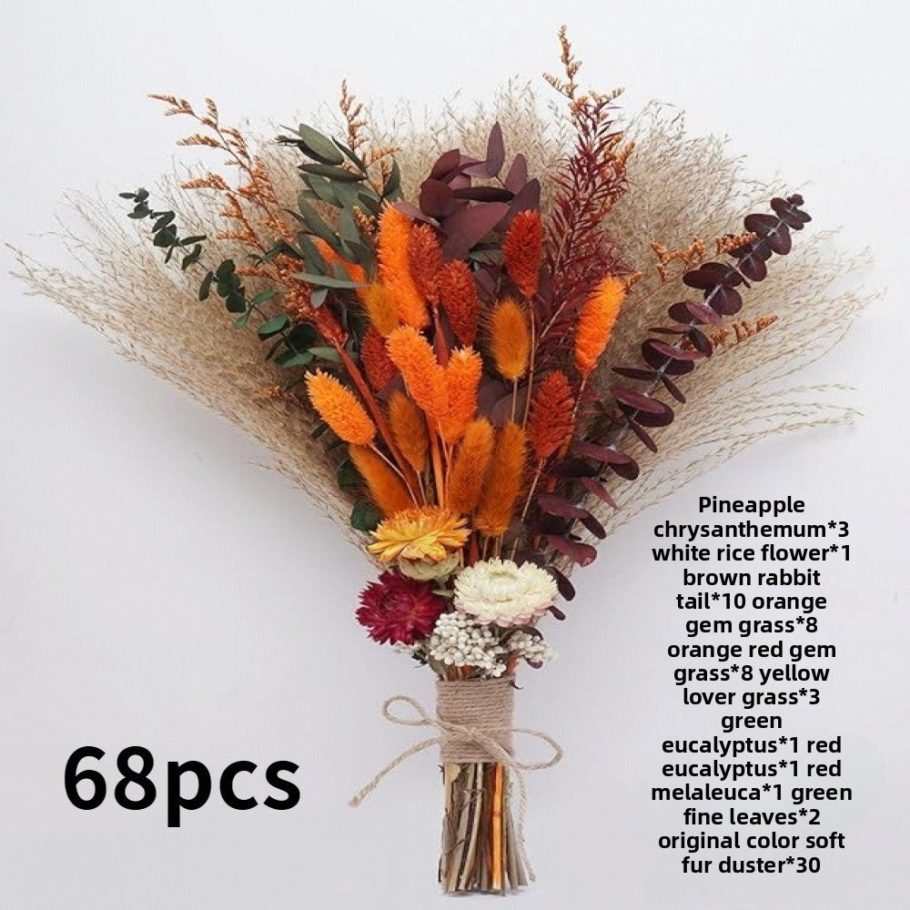 Natural Dried Flower Bouquet for Home and Wedding Decor - Cherished Harbor Gifts