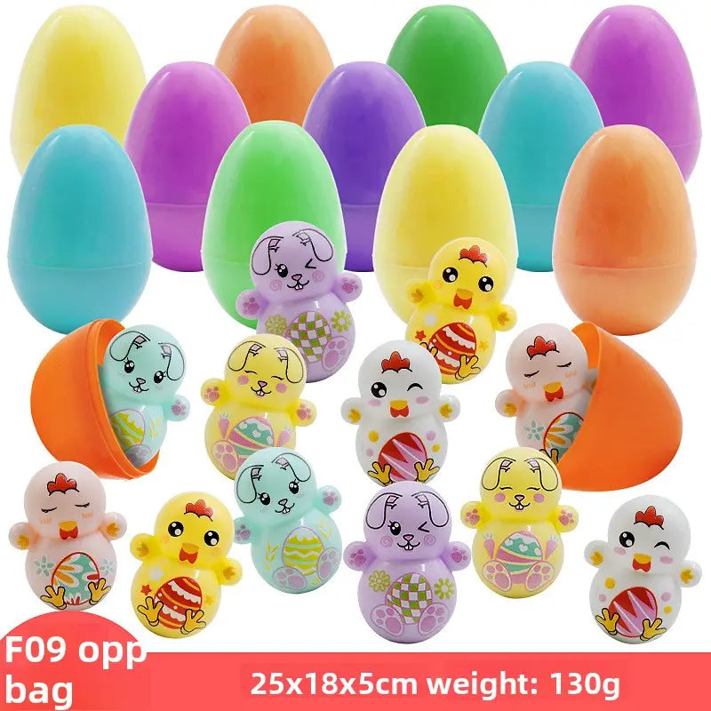 Easter Surprise Eggs with Hidden Toys for Children