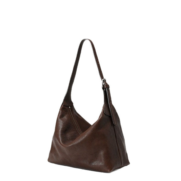 Genuine Leather Hobo Bag for Stylish Everyday Use - Cherished Harbor Gifts