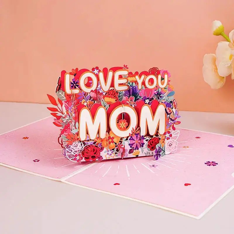 Unique 3D Mother's Day Card - Heartfelt Gift for Mom by EPR