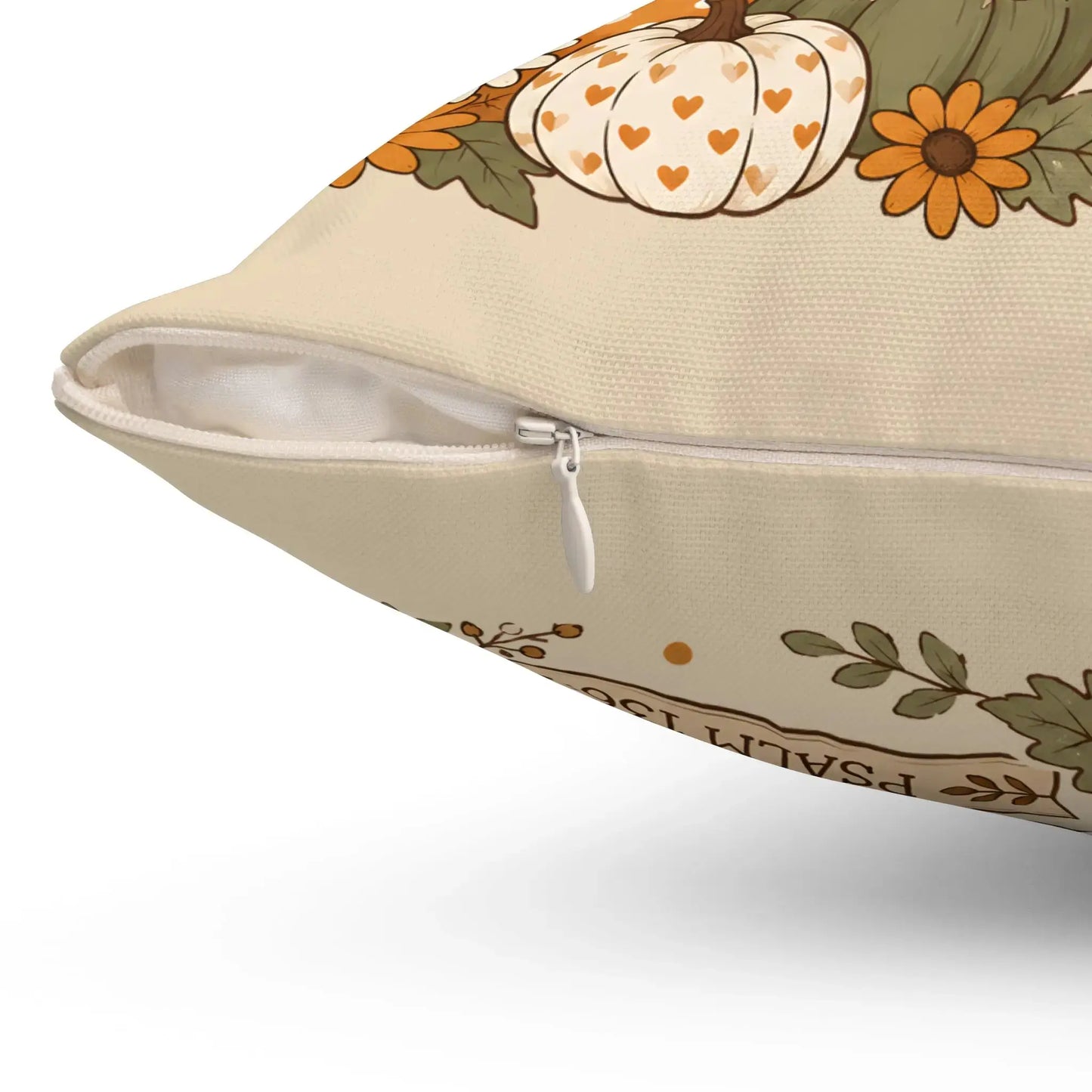 Thanksgiving Decorative Pillow for Cozy Autumn Decor by Cherished Harbor Gifts