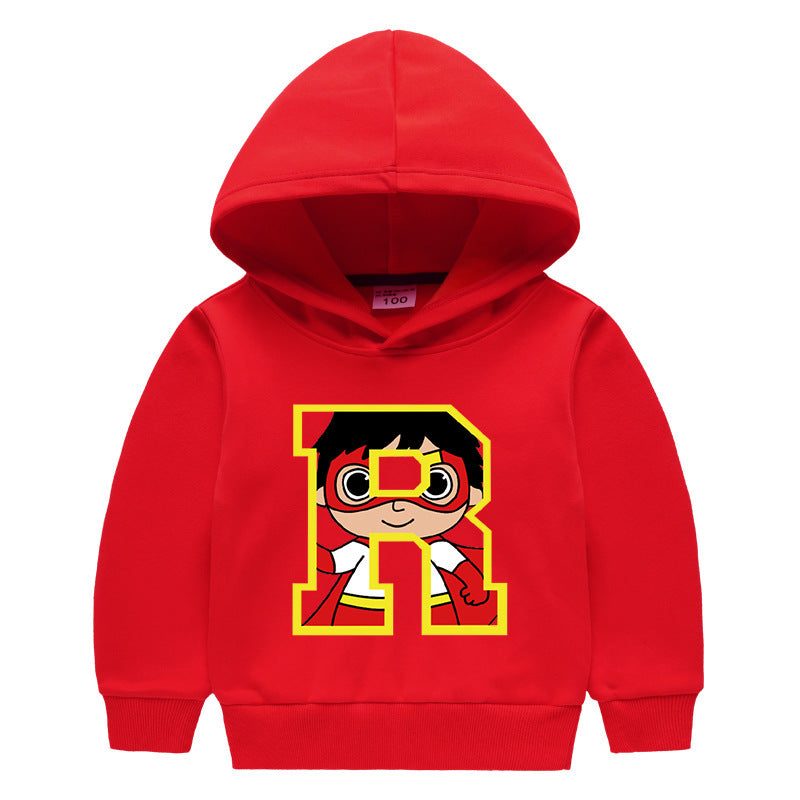 Kids Fleece Hoodie - Warm Cartoon Pullover for Winter Wear - Cherished Harbor Gifts