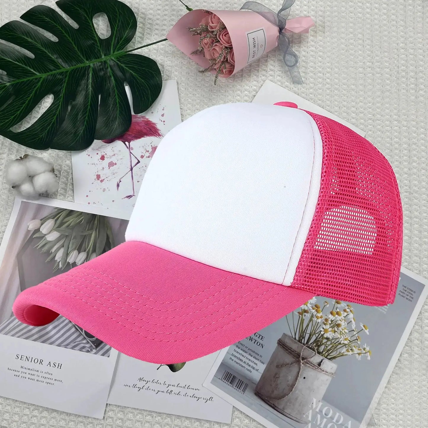 Personalized Breathable Mesh Sun Hat | Custom Embroidered Unisex Outdoor Cap by TED