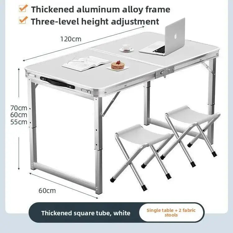 Small folding dining table and chairs by TED