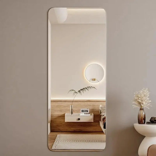 Self-Adhesive Acrylic Wall Mirror | Frameless Full-Length Dressing Mirror by TED