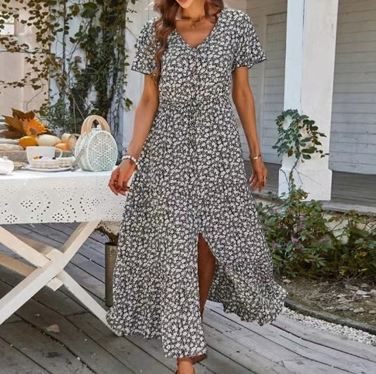 Stylish Boho Vacation Dress for Summer Getaways - Cherished Harbor Gifts