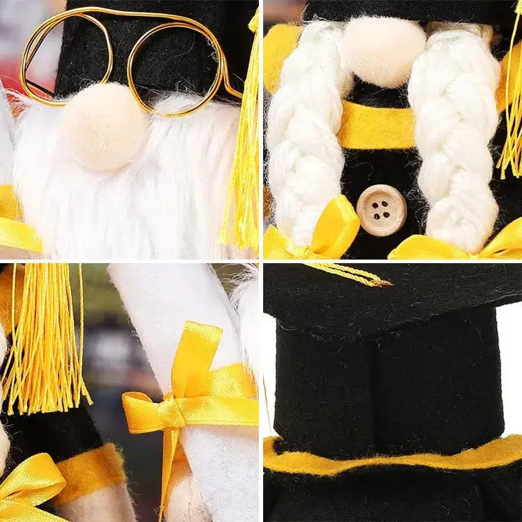 Graduation Long-Legged Ragdoll – School Mascot Keepsake Gift for Students & Teachers by EPR