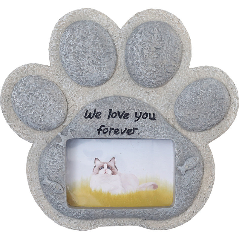 Garden Pet Tribute Stone for Dog and Cat Memorials - Cherished Harbor Gifts
