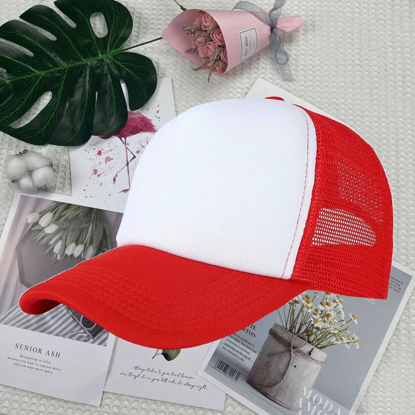 Personalized Breathable Mesh Sun Hat | Custom Embroidered Unisex Outdoor Cap by TED