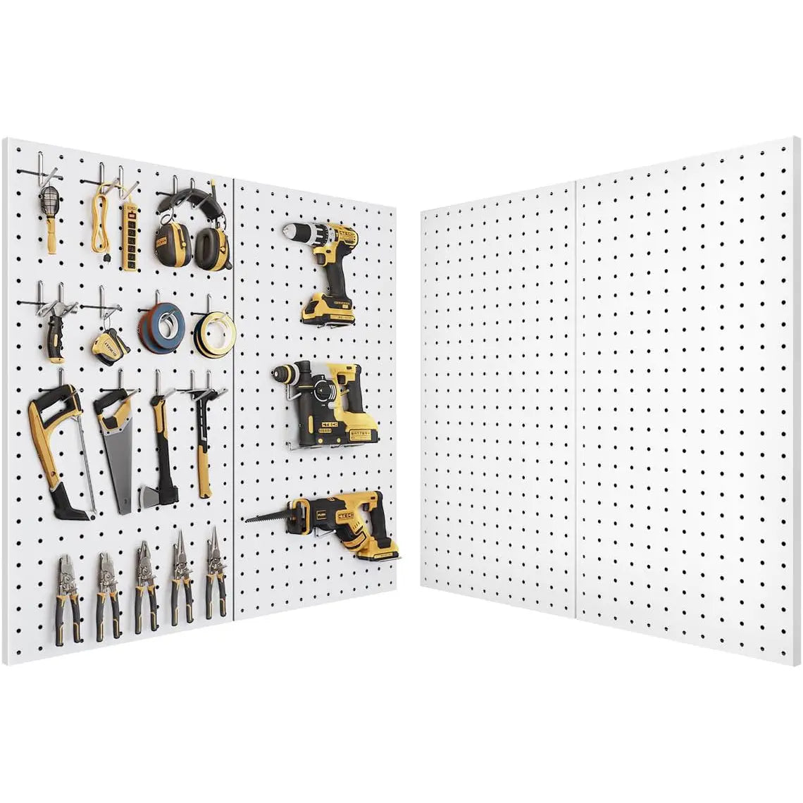 Perforated Metal Storage Organizer Board