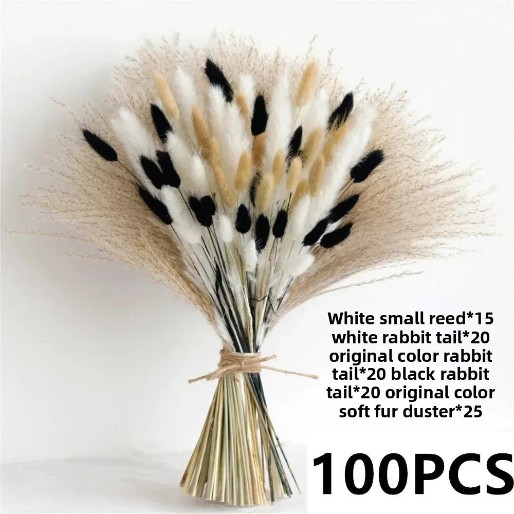 Natural Dried Flower Bouquet for Home and Wedding Decor - Cherished Harbor Gifts