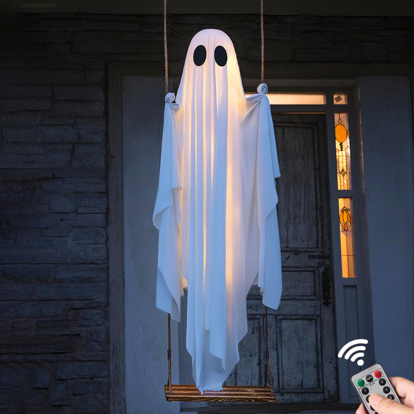 LED Halloween Ghost Decoration for Outdoor Yard Decor - Cherished Harbor Gifts