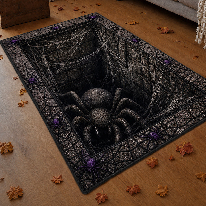 Spooky Halloween Area Rug for Living Room & Bedroom Decor - Cherished Harbor Gifts