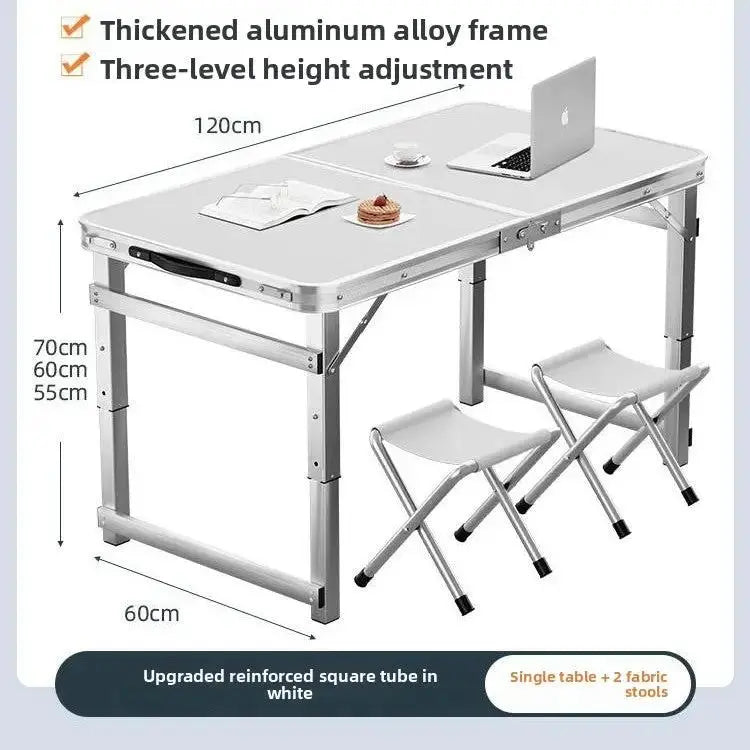 Small folding dining table and chairs by TED