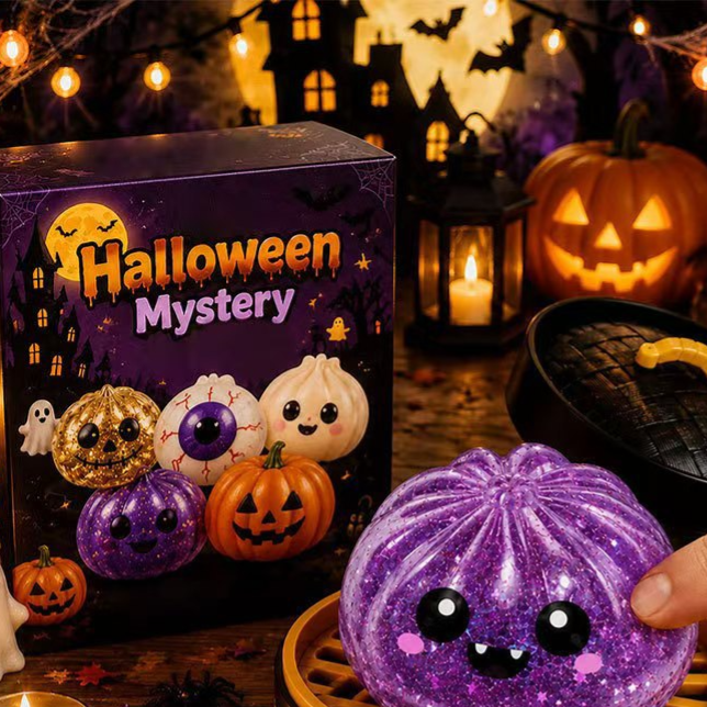 Halloween Stress Relief Toy - Ghost Squeeze Ball for Fun - Cherished Harbor Gifts