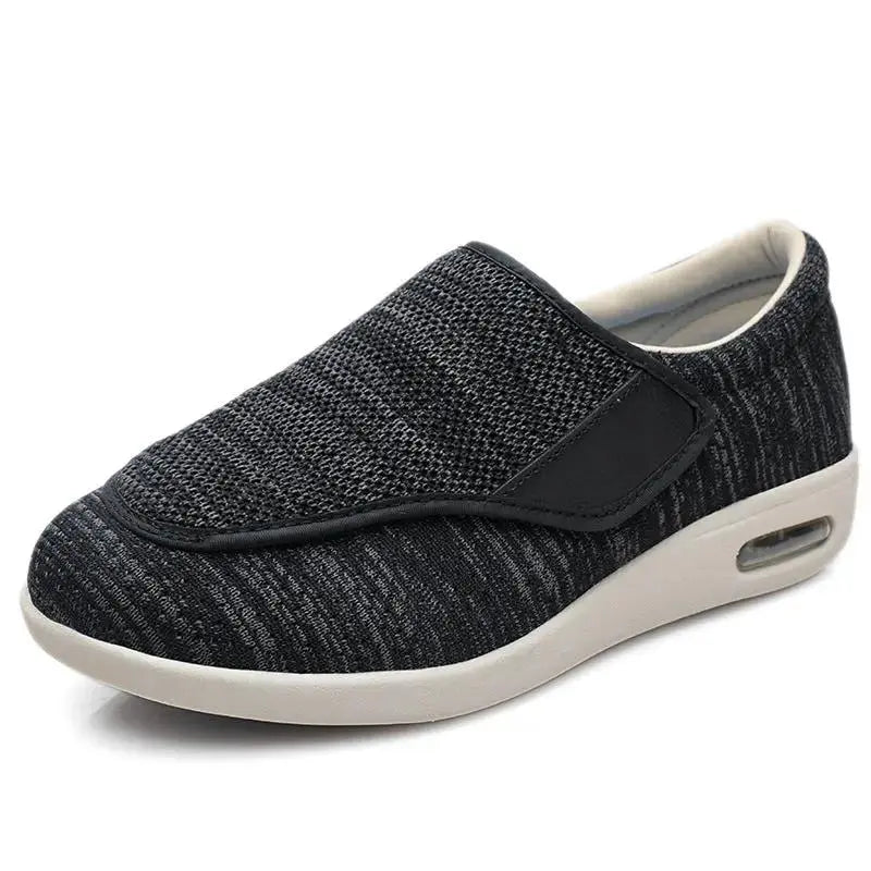 Unisex Breathable Velcro Walking Shoes | Comfortable Non-Slip Mesh Shoes by TED