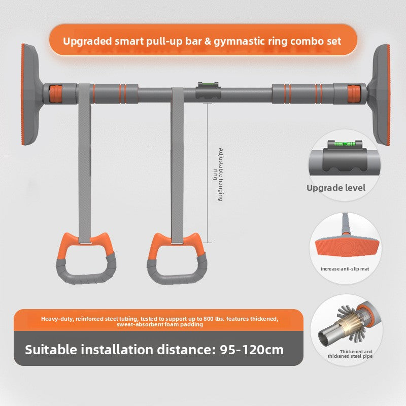 No Drill Pull Up Bar for Home Gym and Upper Body Workouts - Cherished Harbor Gifts