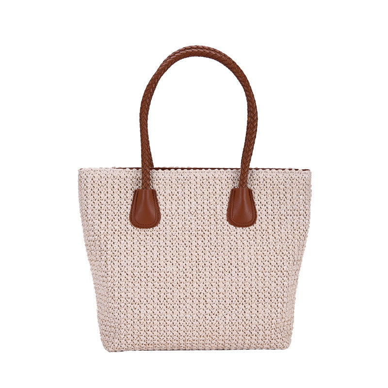 Stylish Women's Straw Tote Bag for Beach and Travel - Cherished Harbor Gifts