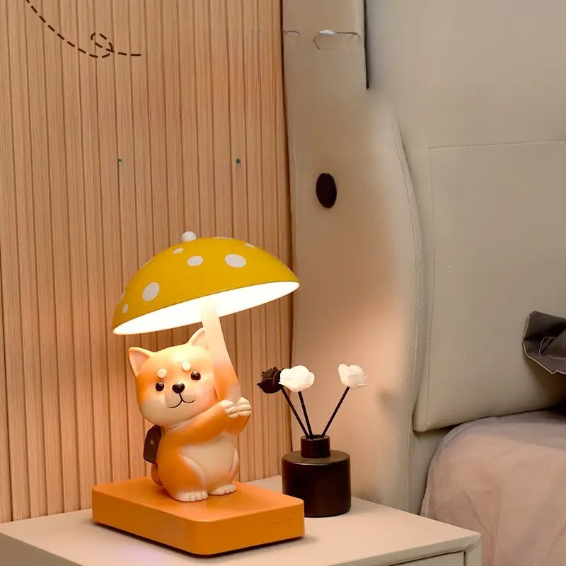 Bedroom bedside lamp ornaments