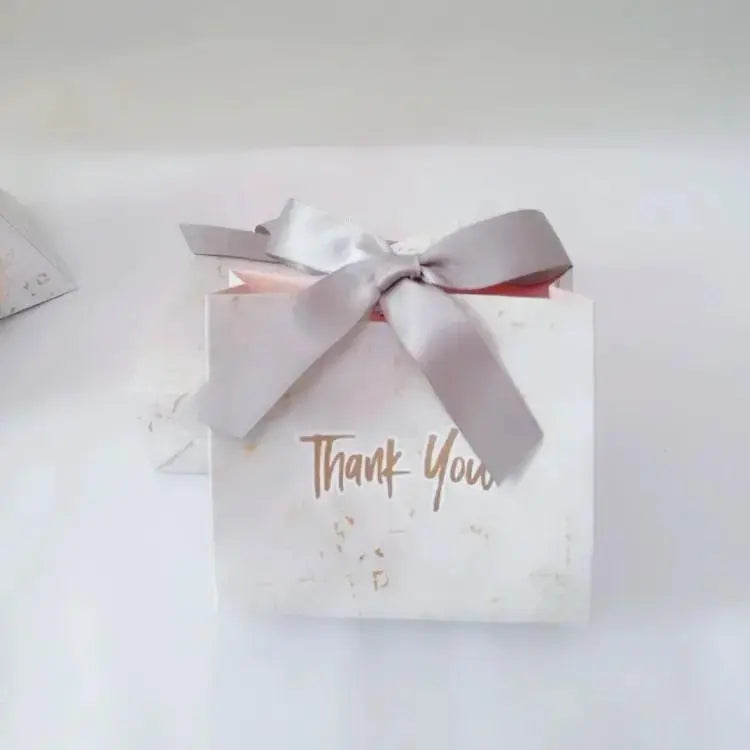 1PCS Marbled creative European style wedding sugar box wedding sugar bag wedding sugar box gift box bag paper bag by eprolo