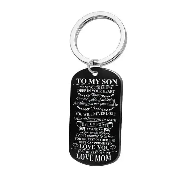 Engraved Dog Tag Necklace for Unique Family Gifts by EPR