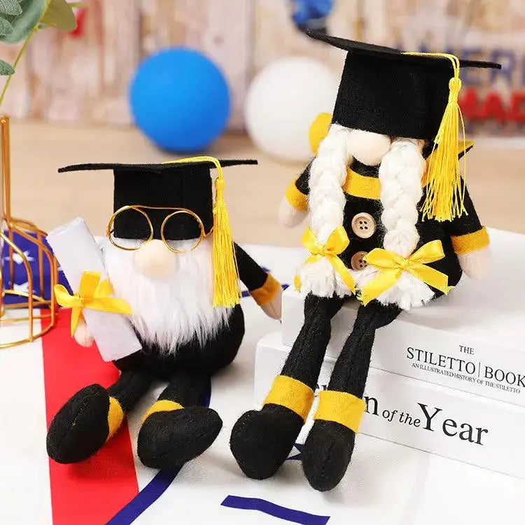 Graduation Long-Legged Ragdoll – School Mascot Keepsake Gift for Students & Teachers by EPR