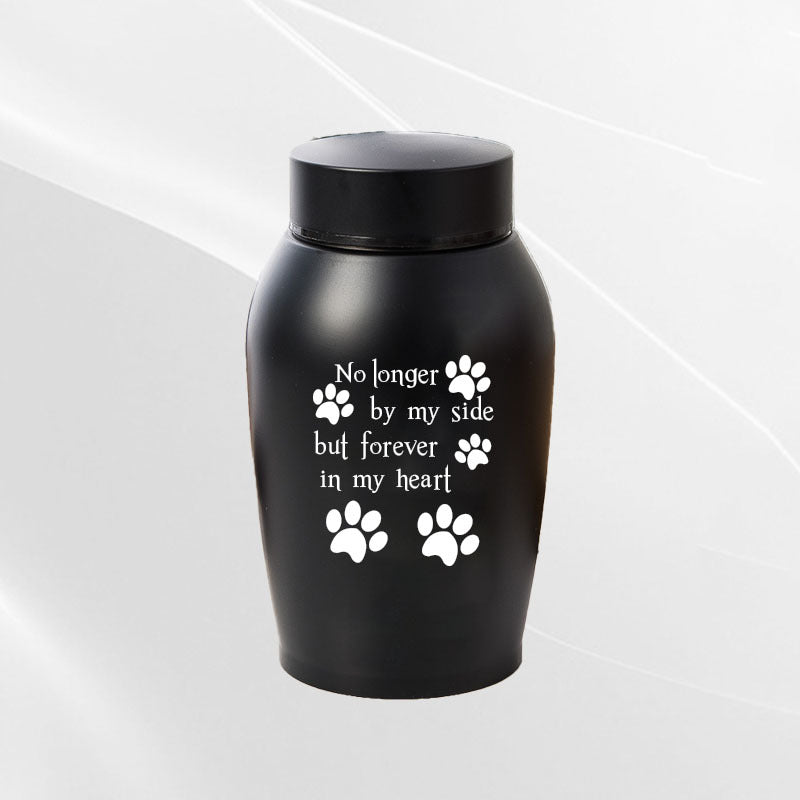 Stainless Steel Pet Urn for Small Pet Ashes - Cherished Harbor Gifts