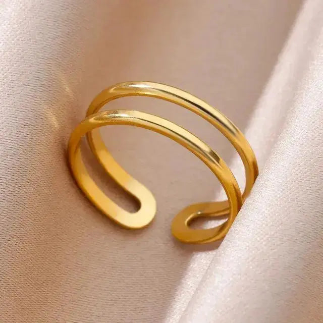 Stylish Gold Tone Ring Men for Fashion and Gifts by EPR