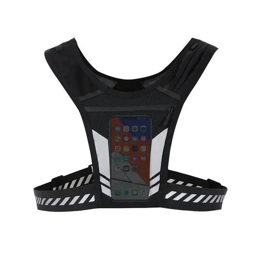 Personalized Reflective Running Backpack | Lightweight Breathable Sports Vest Bag by TED