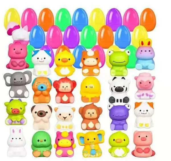 Easter Surprise Eggs with Hidden Toys for Children