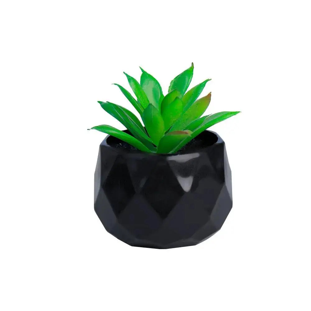 Mini Artificial Succulent Plant | Realistic Faux Desktop Home & Office Decor by TED