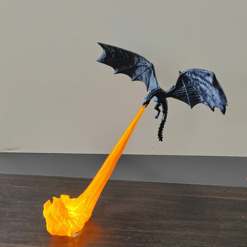 3D Dragon Book Nook with LED Light for Fantasy Decor - Cherished Harbor Gifts