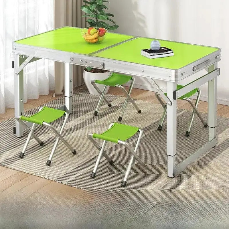 Small folding dining table and chairs by TED