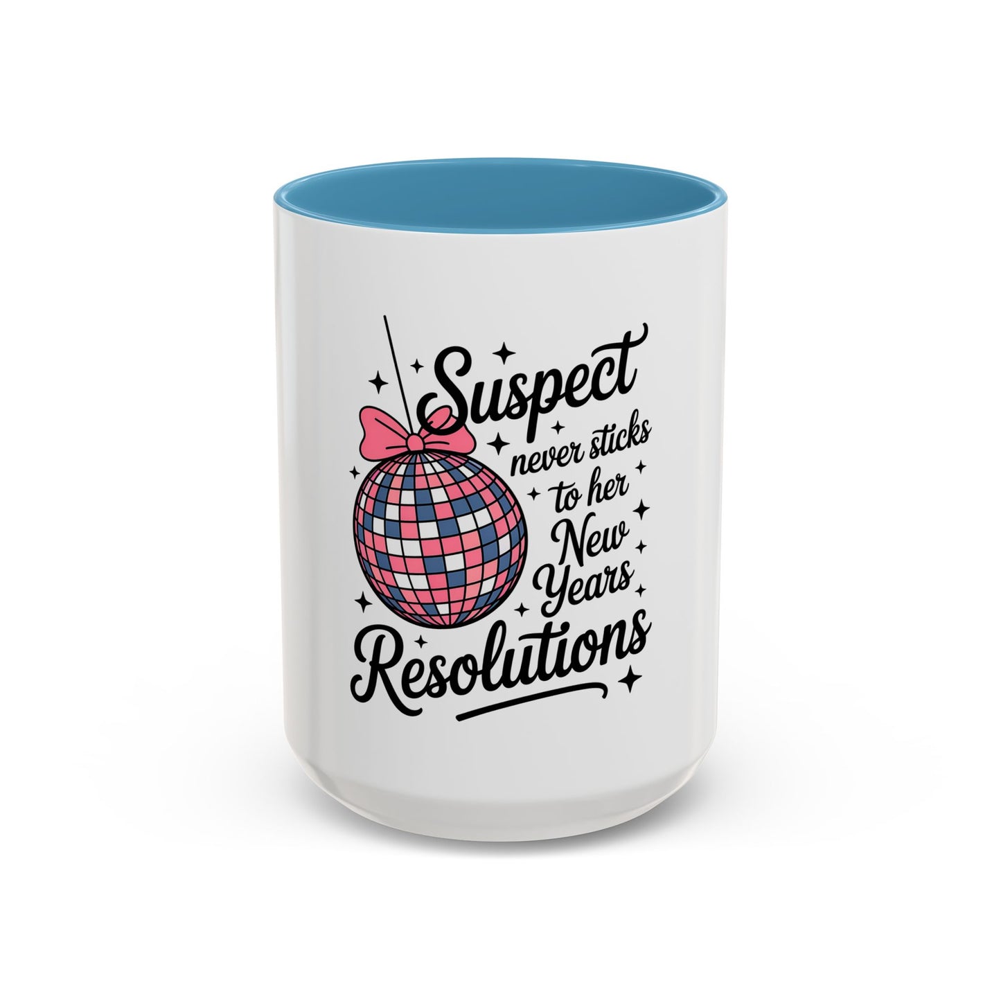 Funny New Year's Mug for Resolutions and Coffee Lovers - Cherished Harbor Gifts