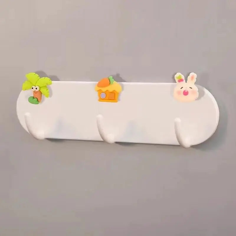 Cute Magnetic Hooks for Refrigerator | Cartoon No-Drill Kitchen & Home Organizer by TED