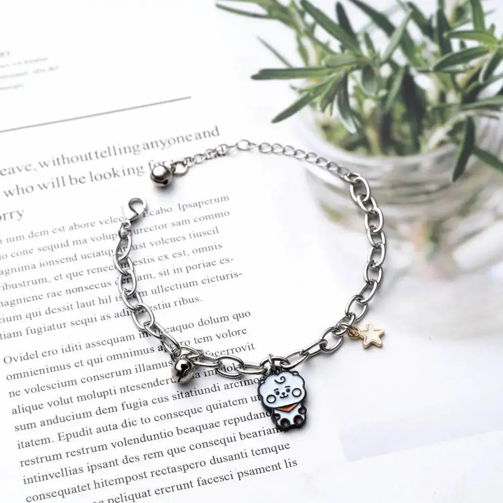 Cute Cartoon Charm Bracelet for Kids and Fans - Colorful Gift by EPR