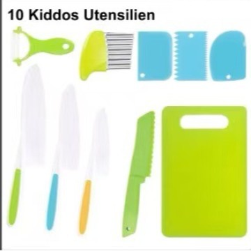Kids Safe Toddler Kitchen Knife Set for Cooking Practice - Cherished Harbor Gifts