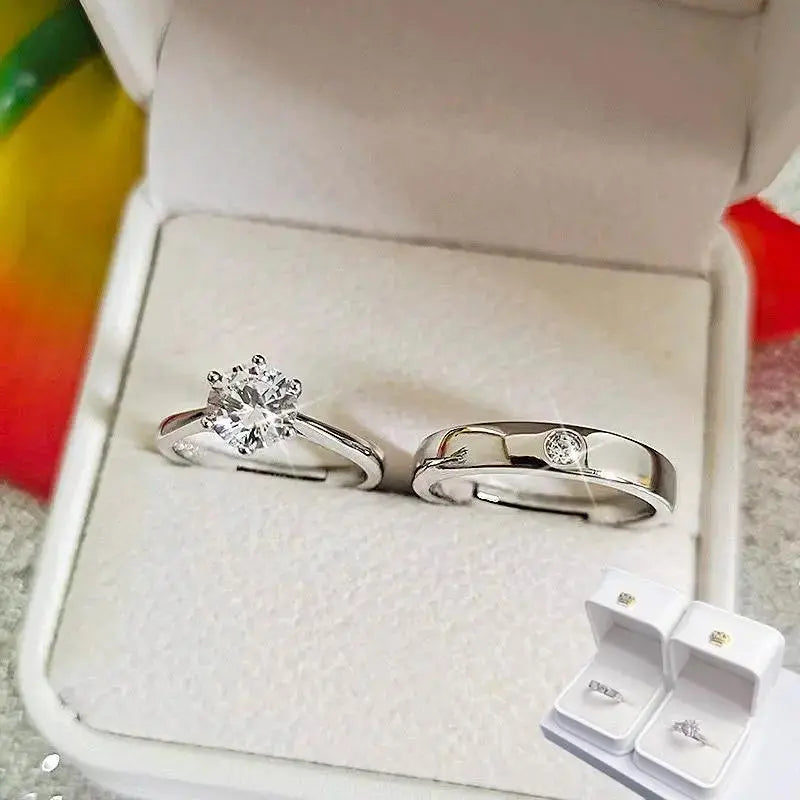 Affordable Wedding Rings - Elegant Fake Diamond Ring by TED