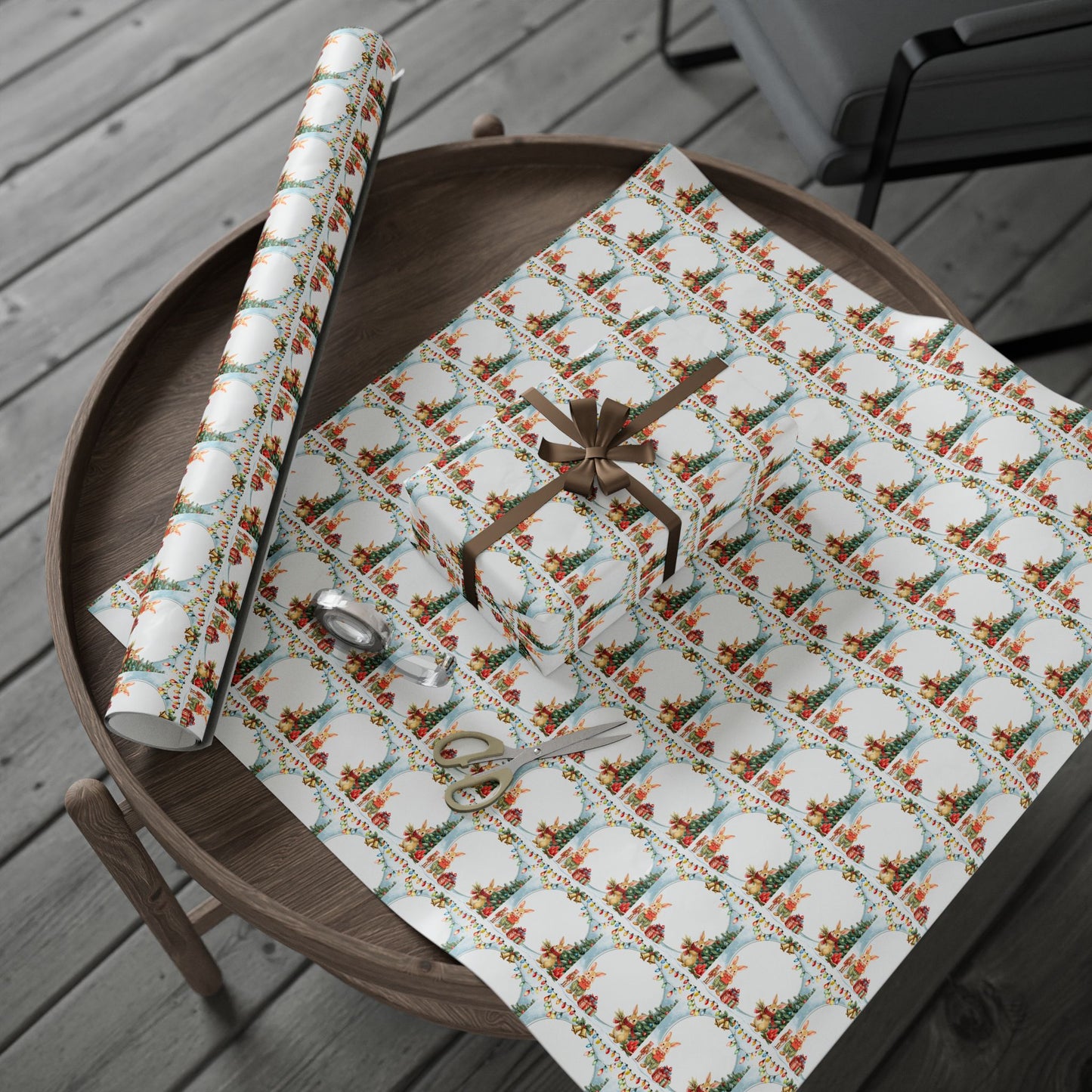 Christmas Wrapping Paper Roll for Festive Holiday Gifts - Cherished Harbor Gifts