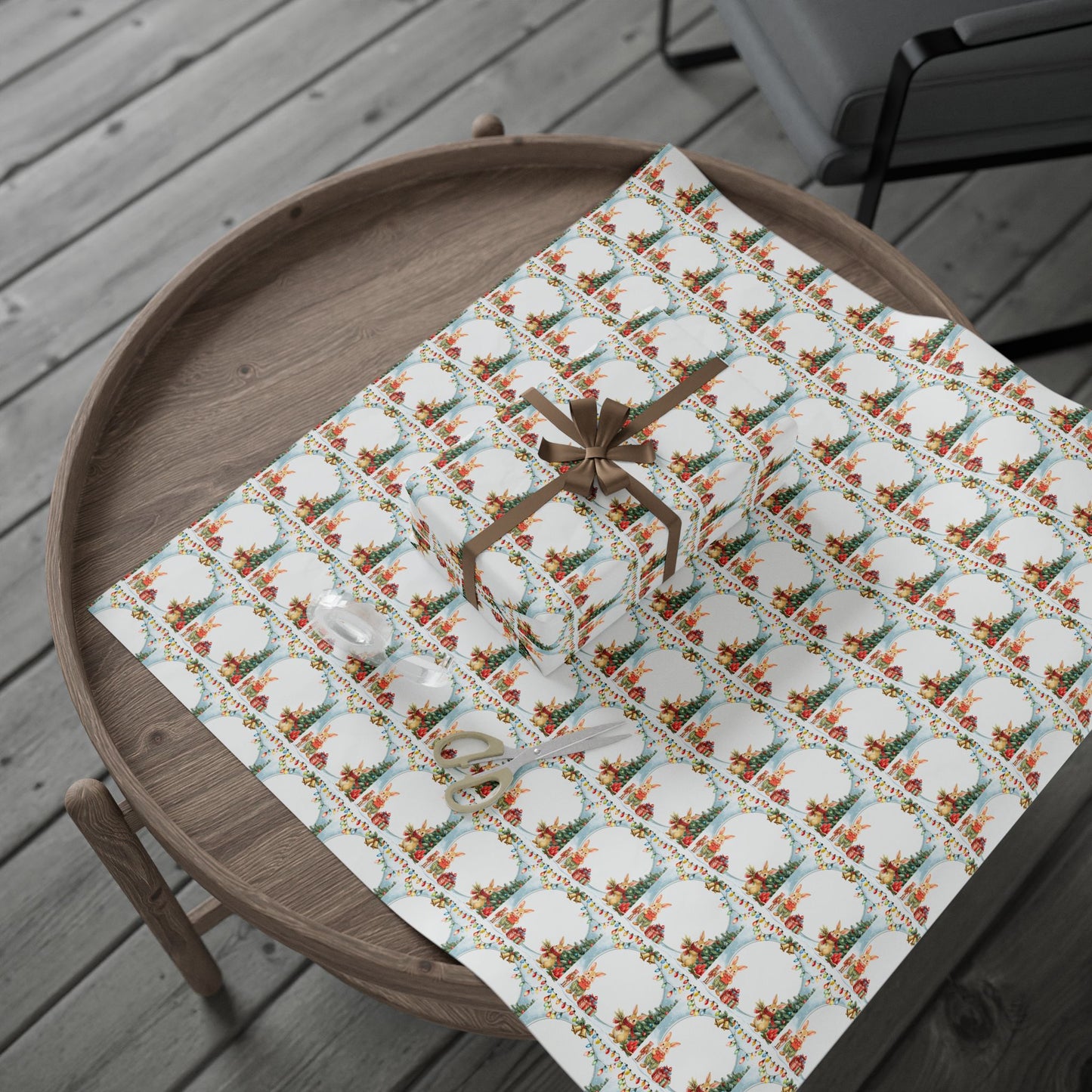 Christmas Wrapping Paper Roll for Festive Holiday Gifts - Cherished Harbor Gifts