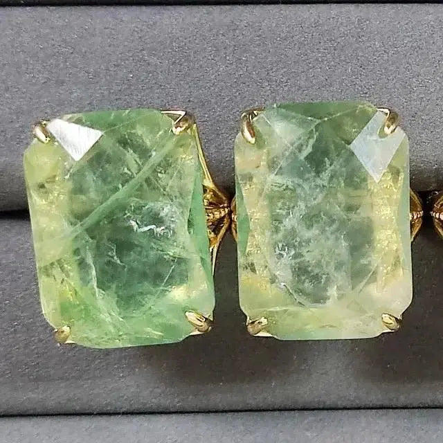 Unique Green Crystal Ring Gift for Birthday or Mom by EPR