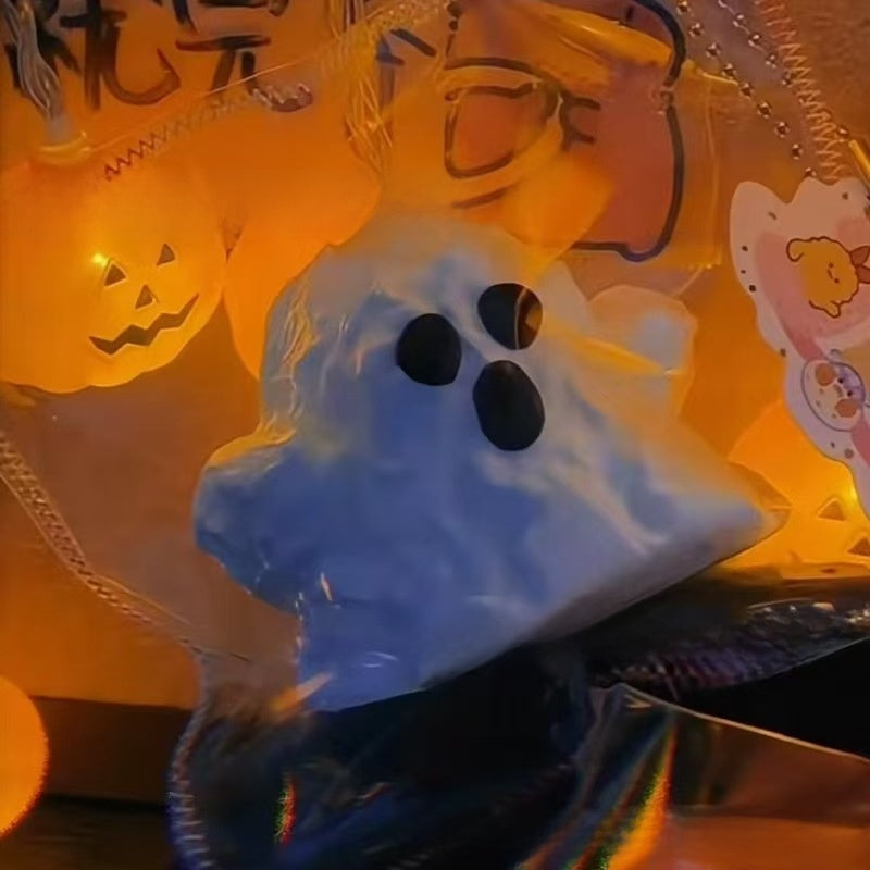 Halloween Ghost Squeeze Toy for Stress Relief and Fun - Cherished Harbor Gifts