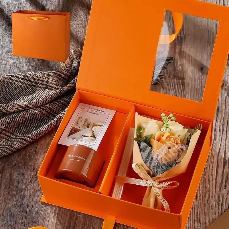 Aromatherapy Gift Box - Flameless Floral Fragrance Set by TED
