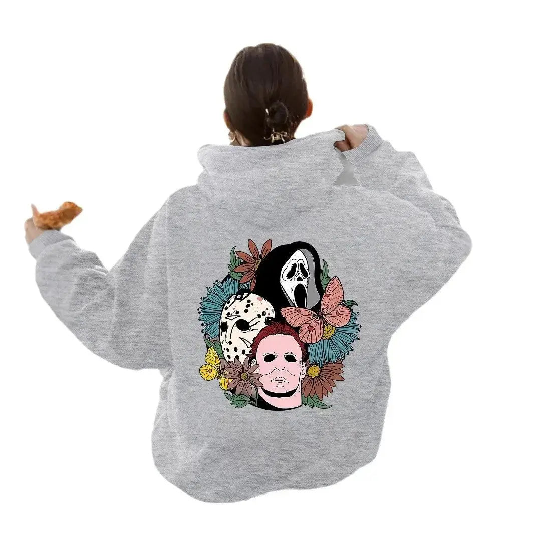 Women’s Cozy Halloween Gifts: Women’s Oversized Graphic Hoodie by EPR