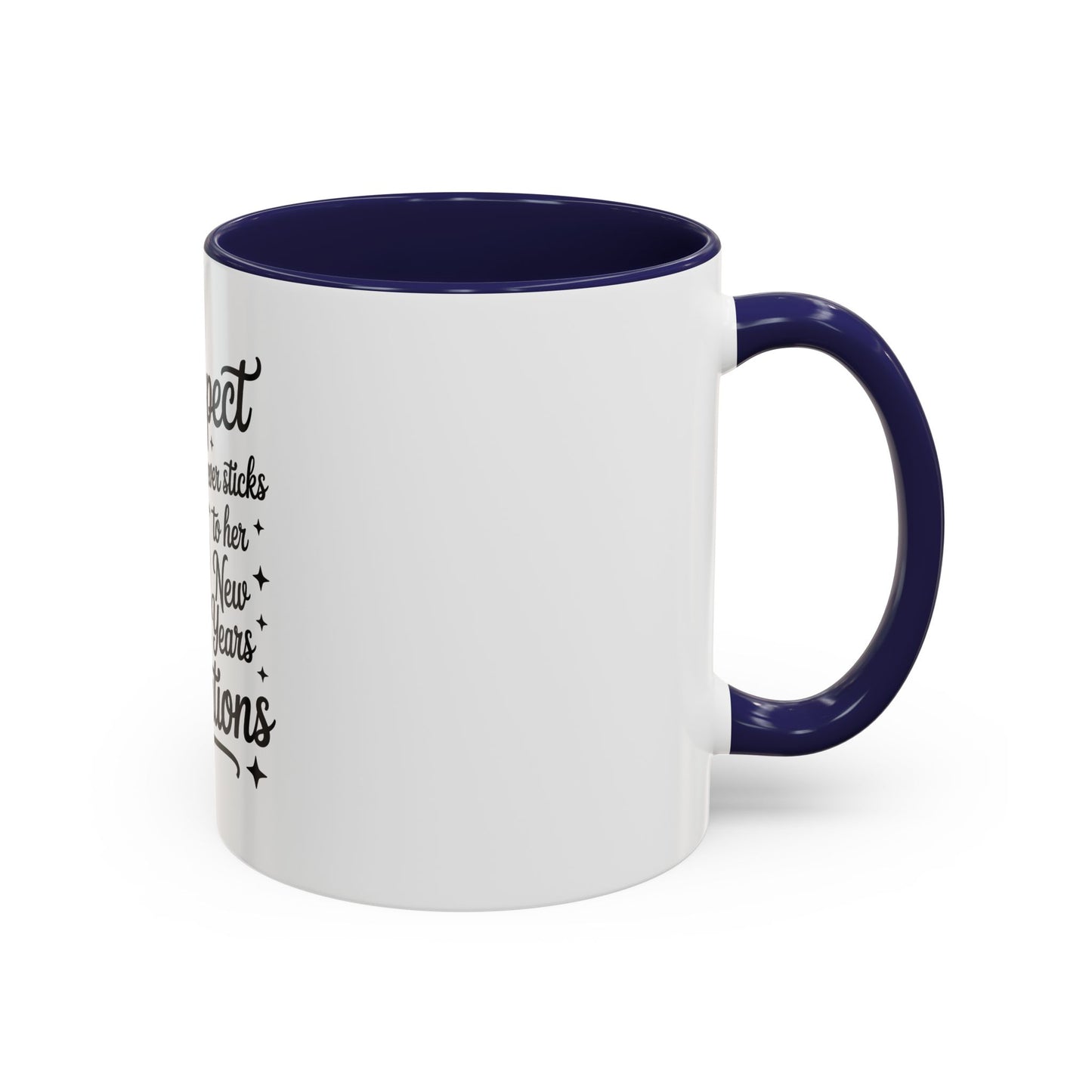 Funny New Year's Mug for Resolutions and Coffee Lovers - Cherished Harbor Gifts